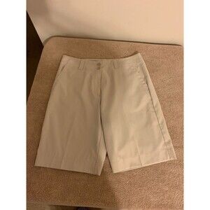 Womens Nike Golf Size 8 Dri-Fit Beige Shorts